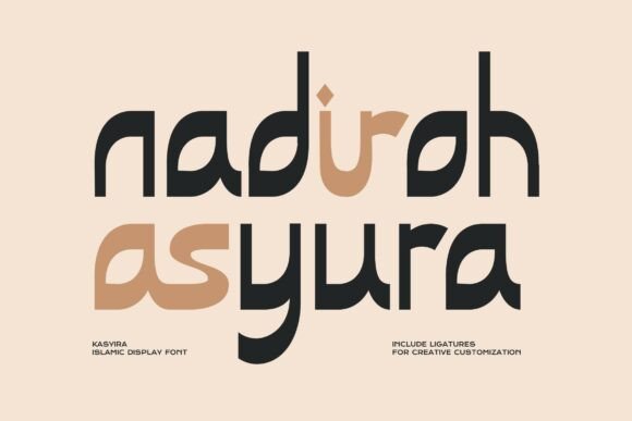 Kasyiro Font PNG with transparent background - Preview 1