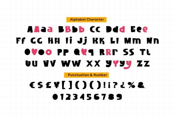 Love Birds Font PNG with transparent background - Preview 4