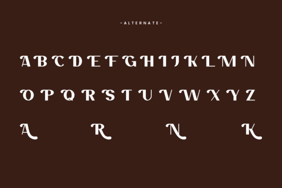 Nesyta Rafode Font PNG with transparent background - Preview 4