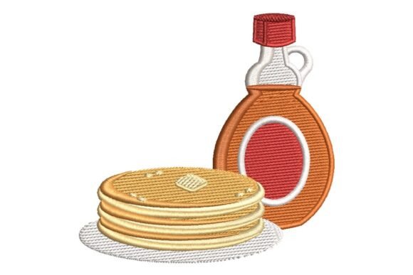 Pancakes and Syrup