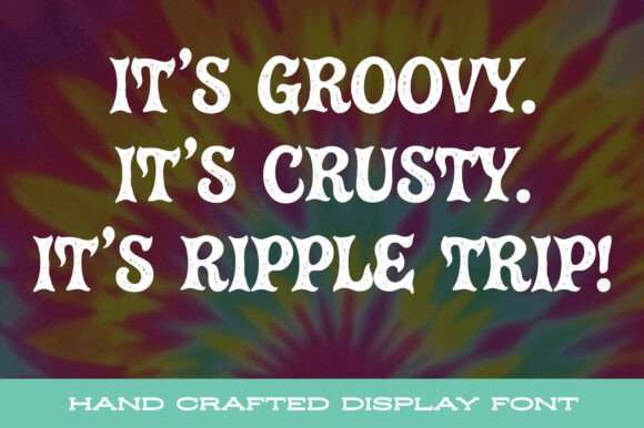 Rippletrip Font font preview - 2