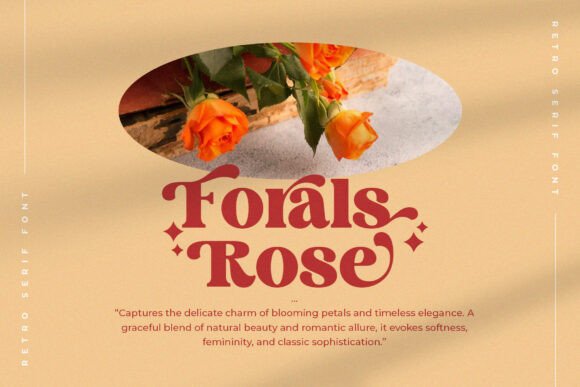 Royal Tomato Font PNG with transparent background - Preview 3