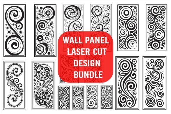 Wall Panel Laser Cut Design Features Graphic by Amazin_art · Creative ...