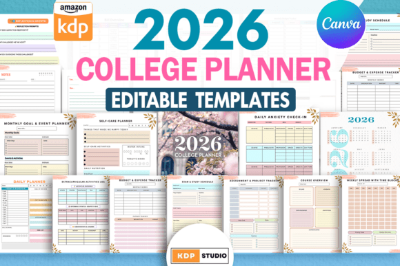 2026 College Planner 🎓 KDP Interiors