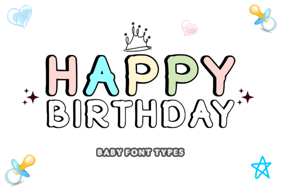 Babydoddle Regular Font - Preview 1