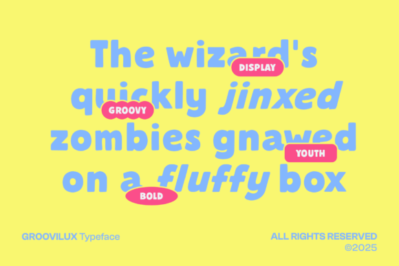 Groovi Luy Font PNG with transparent background - Preview 1