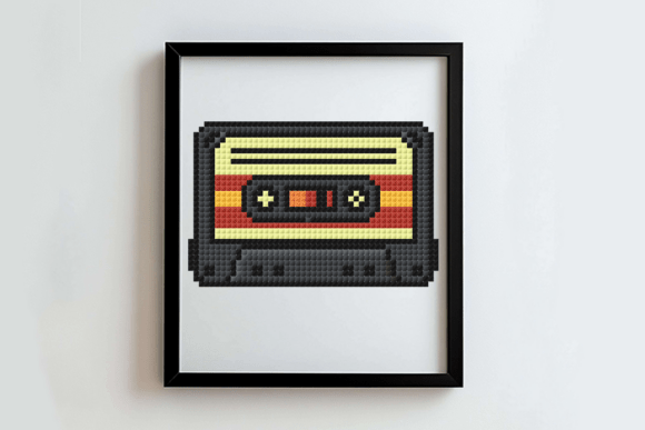 Cassette Cross Stitch Pattern