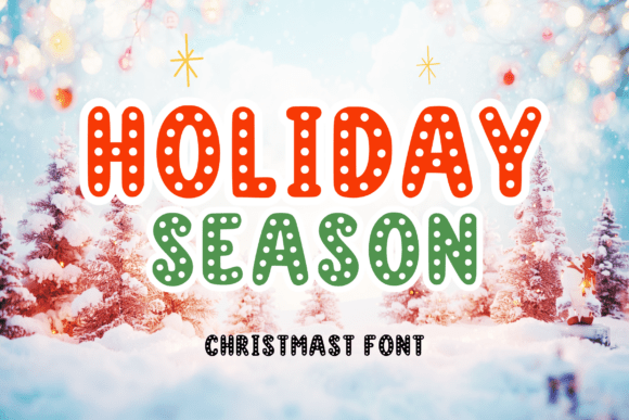 Christmasseason Regular Font - Preview 1