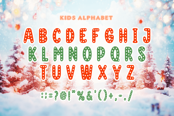 Christmasseason Regular Font - Preview 3