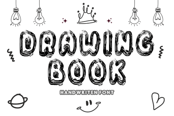 Doodlepals Regular Font PNG with transparent background - Preview 2