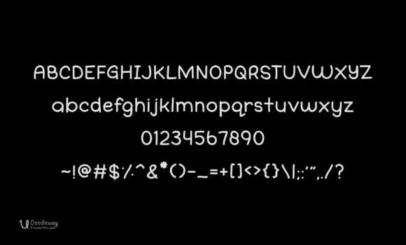 Doodleway Font - Preview 2