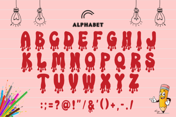 Dripping Font - Preview 3