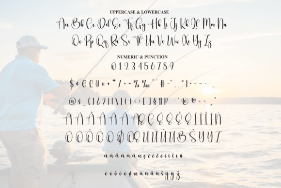 Fishing Font - Preview 6