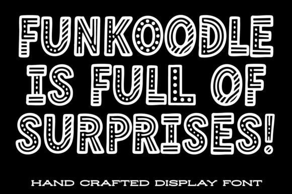 Funkoodle Font - Preview 4
