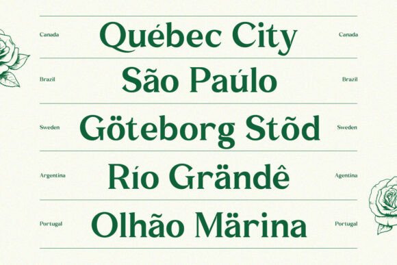 Gc Commune Font - Preview 5