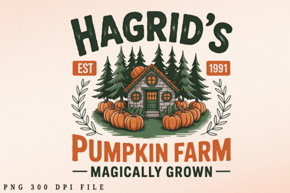 Hagrid's Pumpkin Patch Sweatshirt PNG