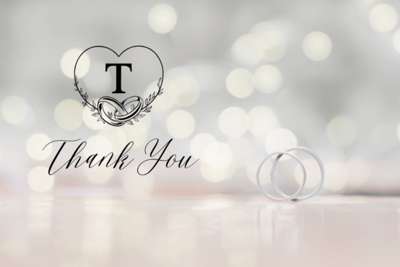 Heart Wedding Font PNG with transparent background - Preview 6