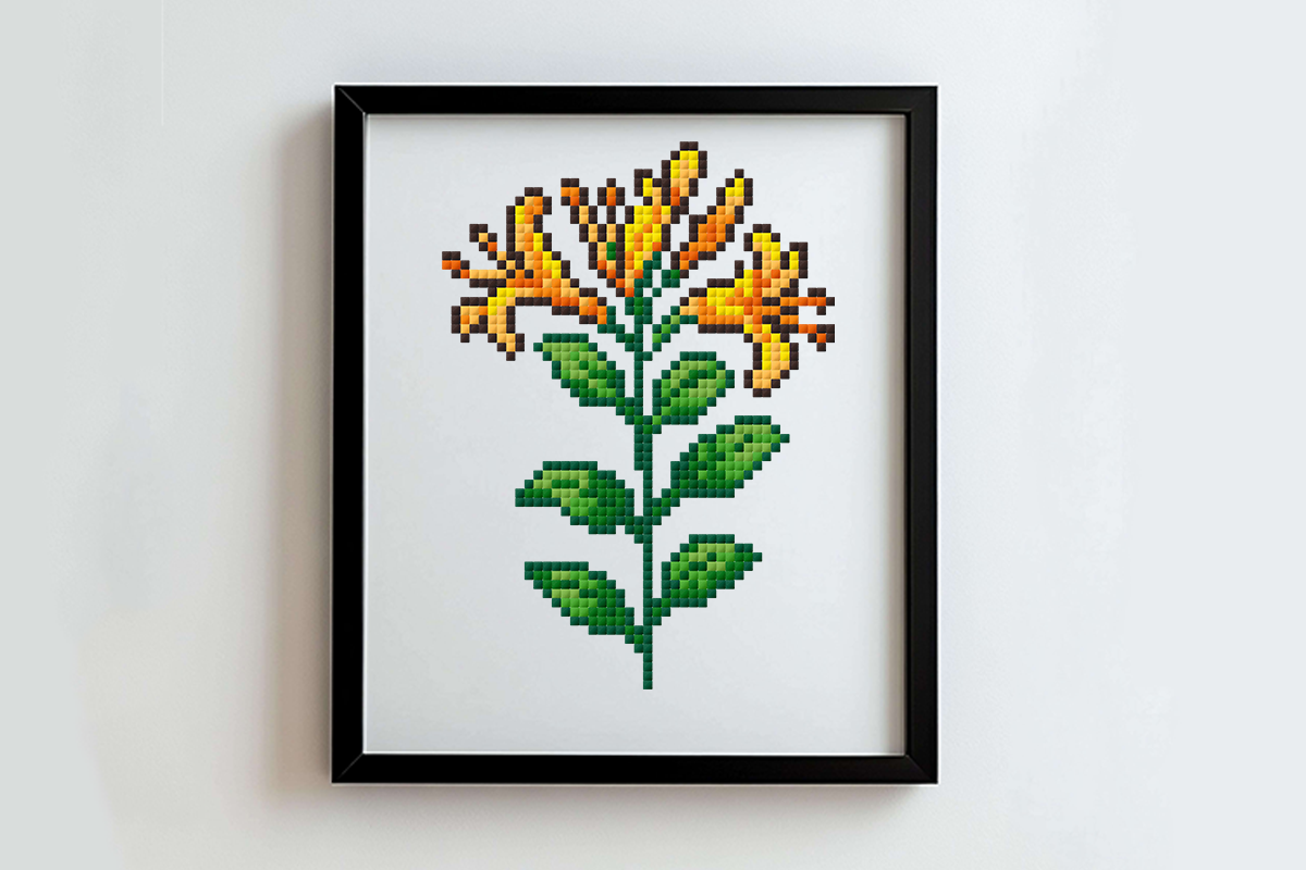 Honeysuckle Cross Stitchen