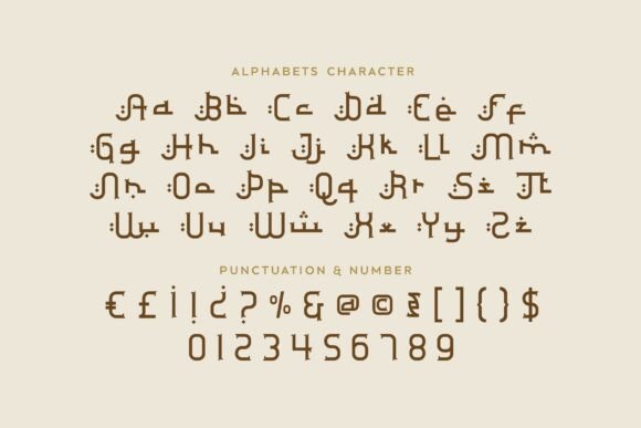 Jamillah Font PNG with transparent background - Preview 4