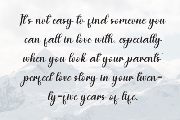 Lifestyle Font PNG with transparent background - Preview 5
