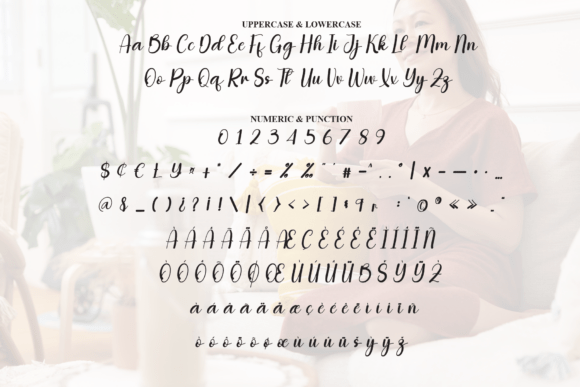 Lifestyle Font PNG with transparent background - Preview 6