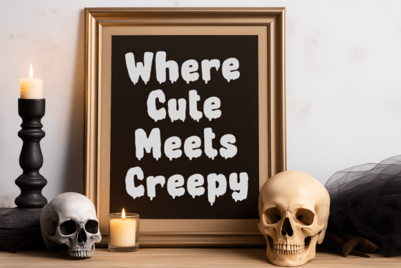 Monster Stories Font by Dreamink 7ntypes Font PNG with transparent background - Preview 3