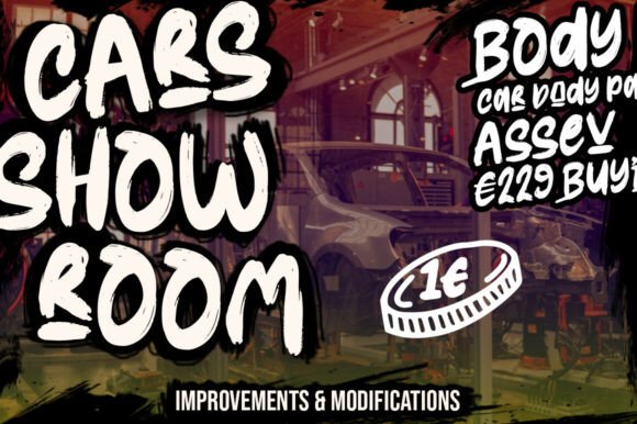 Nick Hustle Font PNG with transparent background - Preview 6