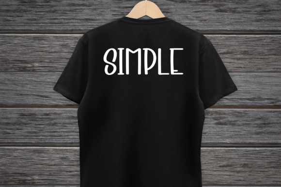 Night Shadow Font PNG with transparent background - Preview 4