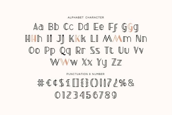 Norice Font PNG with transparent background - Preview 4
