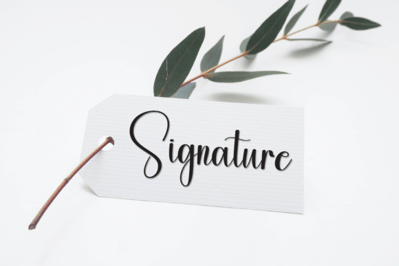 Rustic Sunflowers Font PNG with transparent background - Preview 3