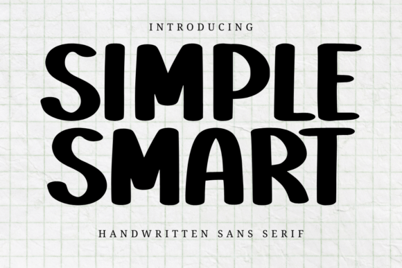 Simple Smart Font Sans Serif Font Di CraftedType Studio