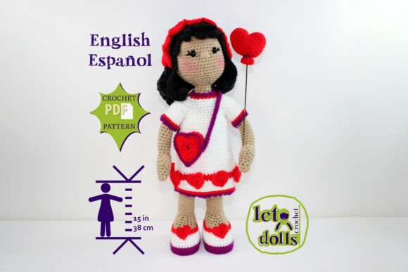 Valentina Small Crochet Doll Pattern