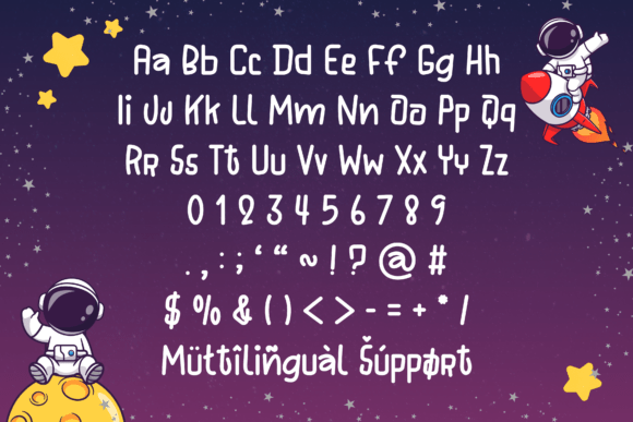 Astroblink Font - Preview 4