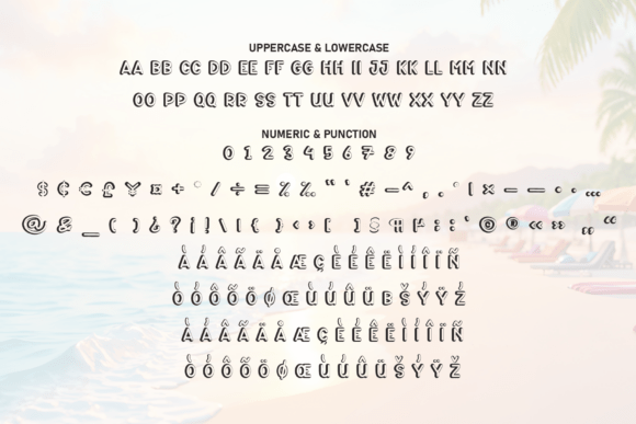 Beach Summer Font - Preview 6