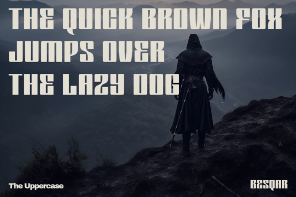 Besqar Font - Preview 1