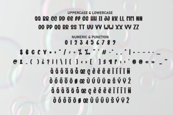 Bold Bubble Font - Preview 6