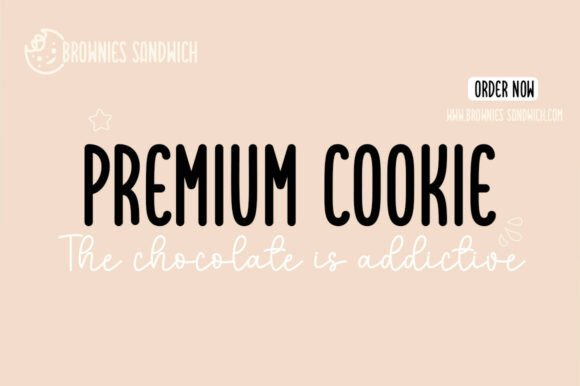 Brownies Sandwich Duo Font - Preview 3