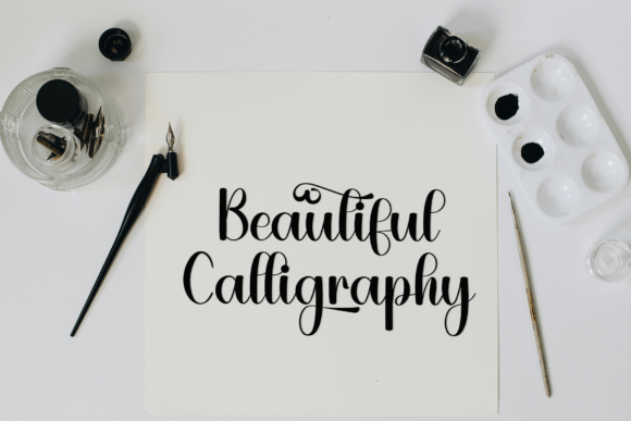 Elegant Cartoon Font PNG with transparent background - Preview 3