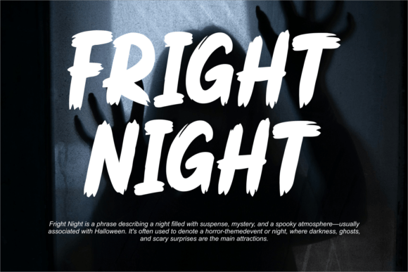 Freaky Spooky Font - Preview 1