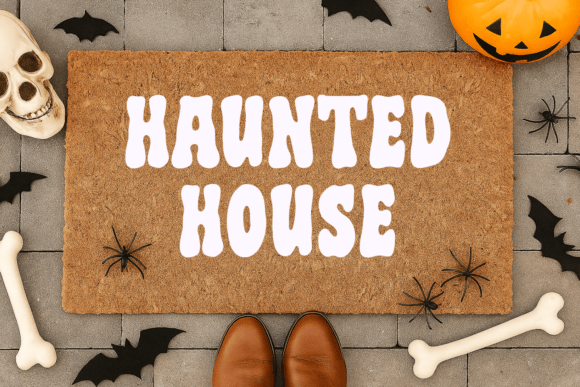 Ghoulish Hauntipop Font PNG with transparent background - Preview 5