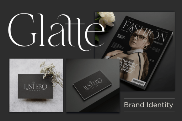 Glatte Font - Preview 3