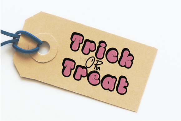 Gobble Ghosts Font - Preview 4