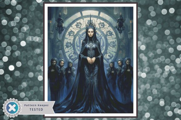 Goth Cross Stitch Pattern PDF PK Tested