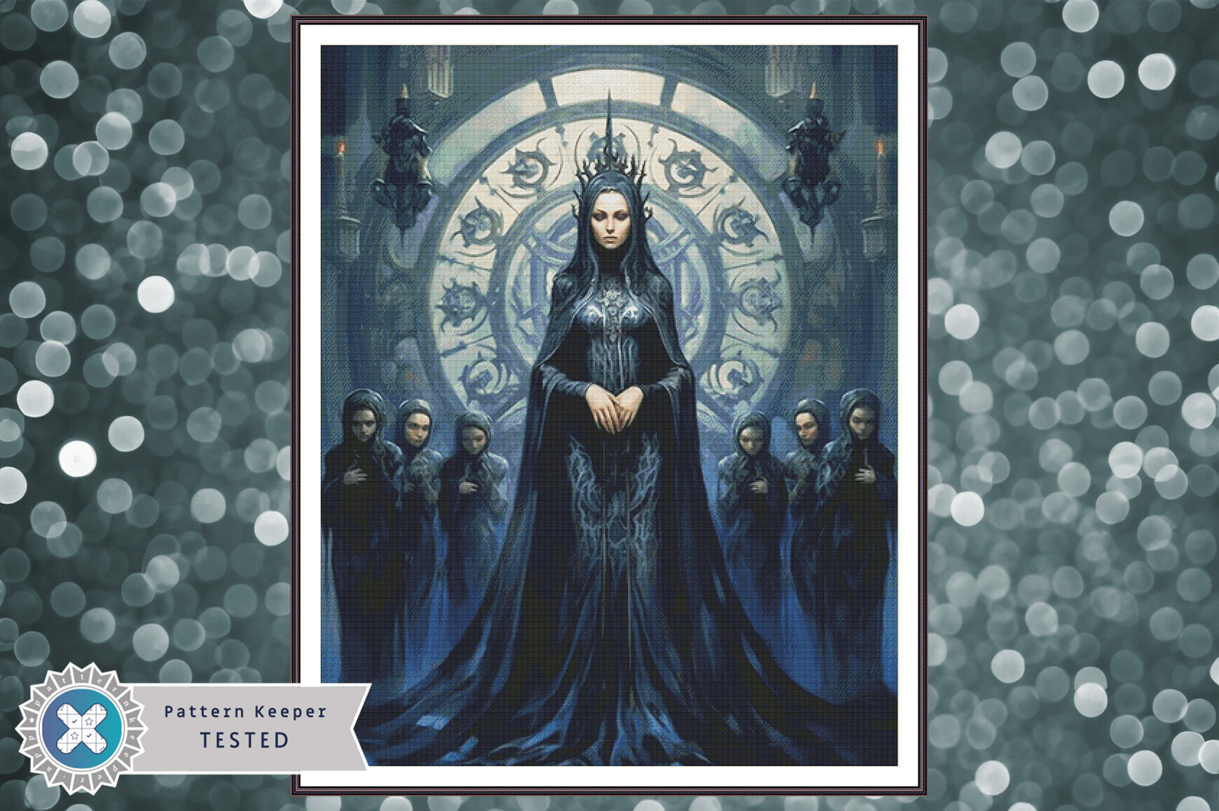 Goth Cross Stitch Pattern PDF PK Tested