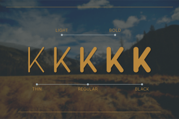 Harveste Rounded Font - Preview 1