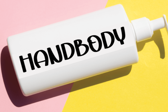 Hello Thicky Font PNG with transparent background - Preview 2