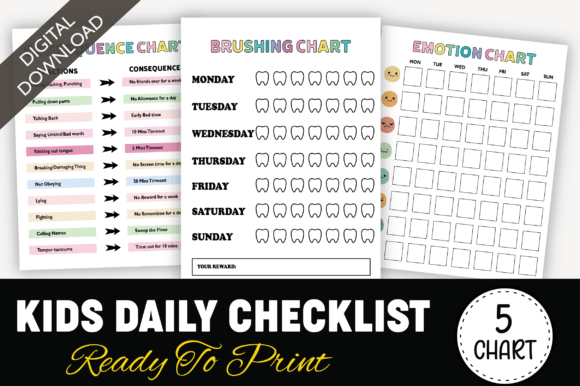 Kids Daily Checklist