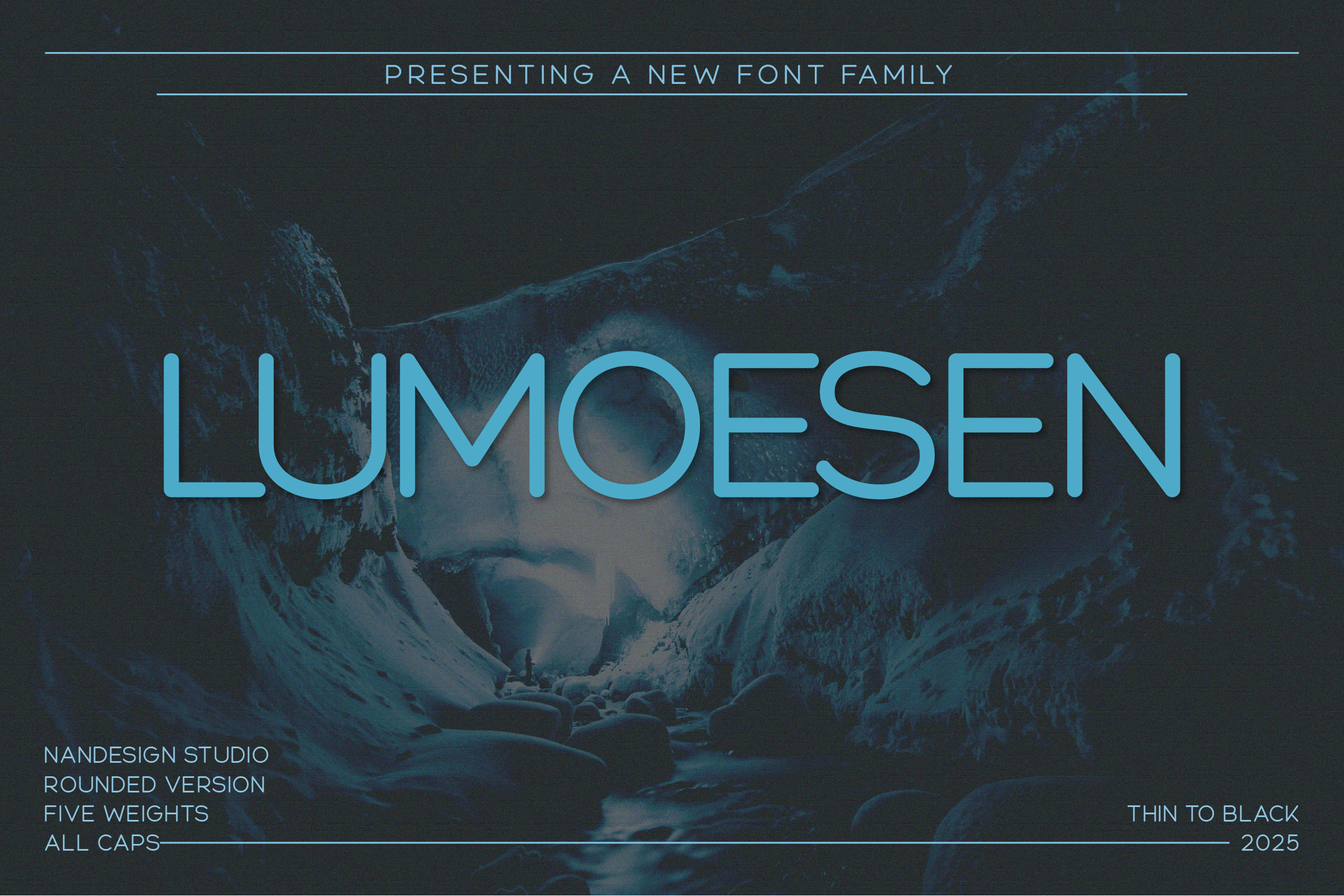 Lumoesen Rounded Font by Nan Design preview