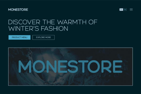 Lumoesen Rounded Font PNG with transparent background - Preview 3