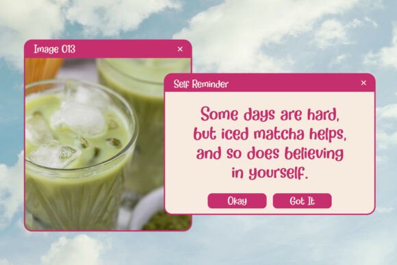 Milky Berries Font PNG with transparent background - Preview 5